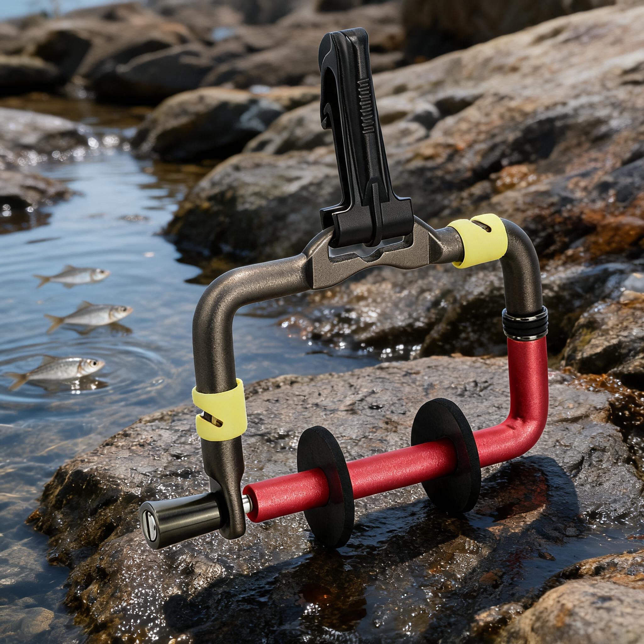 Suporte Portátil de Alumínio p - Fishing Line Spool avaliação e preço